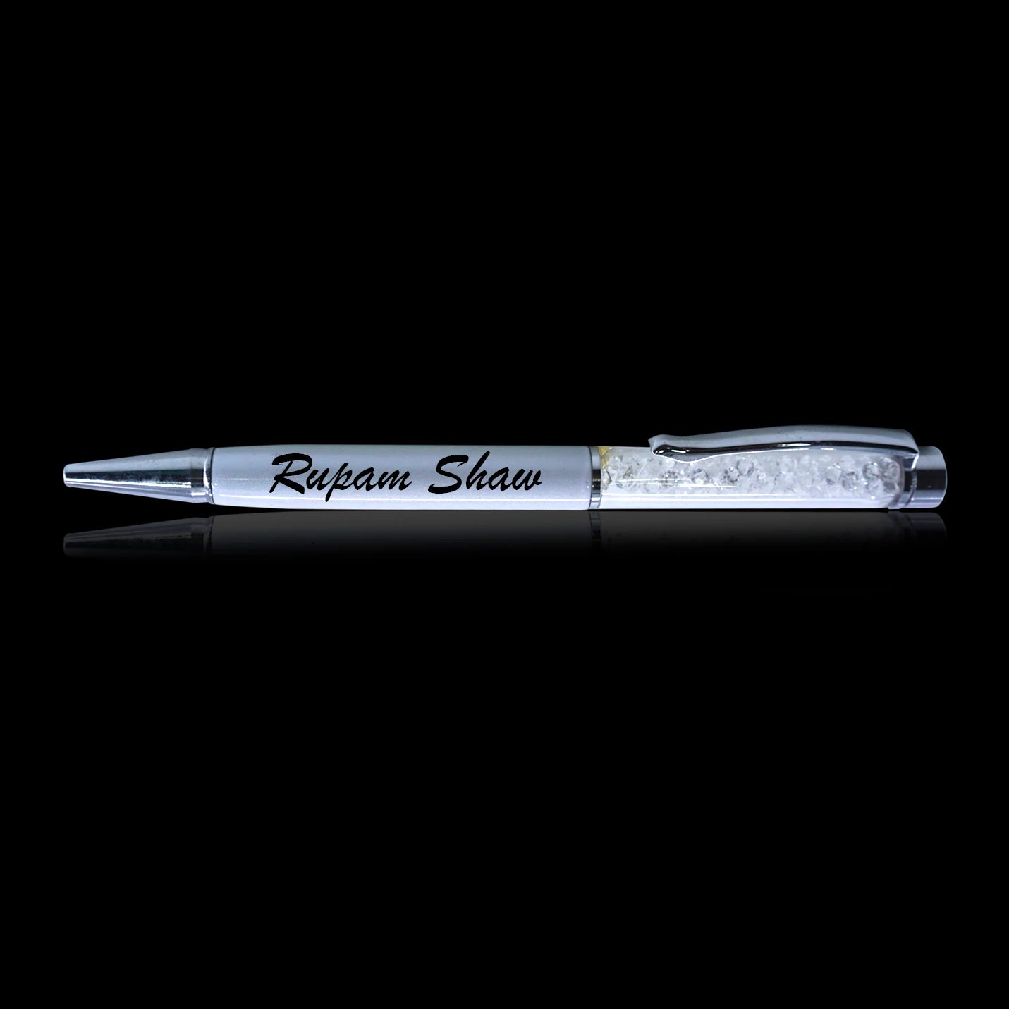 Personalized Engraved Metal Pen with Wooden Box Img 2